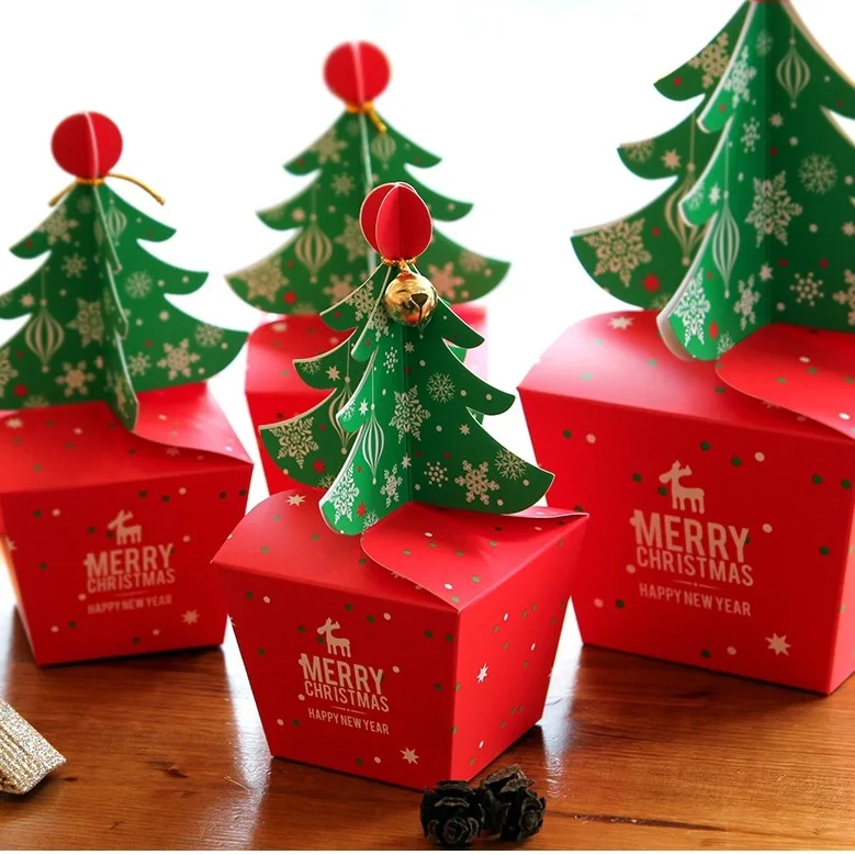 Christmas tree design 12pcs candy Paper Box Cookie gifts Container Food Packaging party Use Storage Boxes
Christmas tree design 12pcs candy Paper Box Cookie gifts Container Food Packaging party Use Storage Boxes
