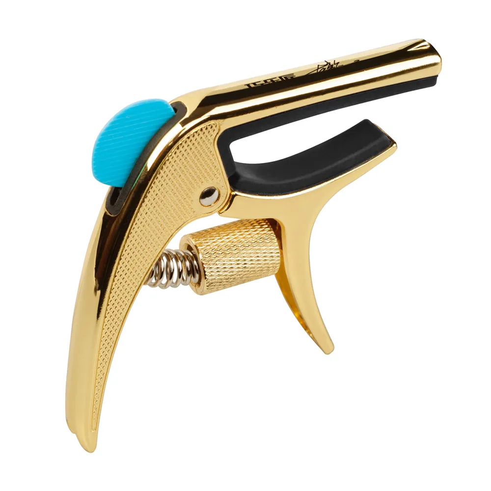 Single-handed Guitar Capo Clamp Zinc Alloy with Bridge Pin Puller Guitar Pick Slot for Acoustic Electric Guitars Bass Ukulele
Single-handed Guitar Capo Clamp Zinc Alloy with Bridge Pin Puller Guitar Pick Slot for Acoustic Electric Guitars Bass Ukulele