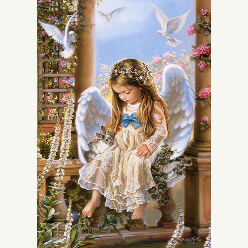 5D DIY Full Square/round Diamond Painting Angel girl Embroidery Cross Stitch Rhinestone Mosaic Home Decor
5D DIY Full Square/round Diamond Painting Angel girl Embroidery Cross Stitch Rhinestone Mosaic Home Decor