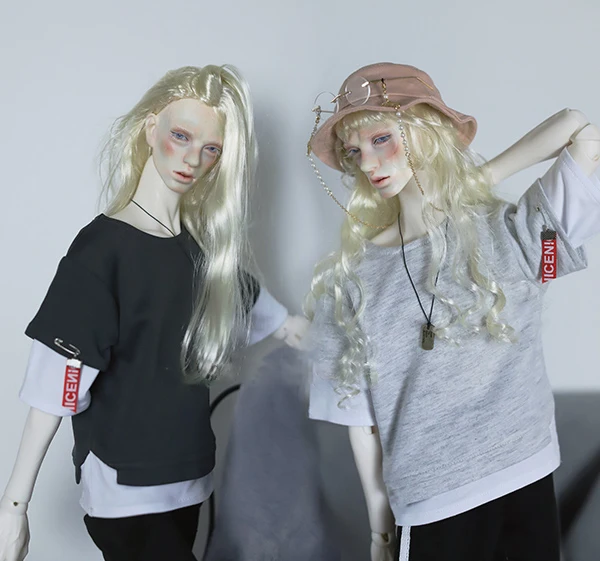 Кукла colthes черно-серая Классическая футболка из двух частей для 1/3 1/4 BJD DD SD MSD SD17 аксессуары для куклы дяди
Кукла colthes черно-серая Классическая футболка из двух частей для 1/3 1/4 BJD DD SD MSD SD17 аксессуары для куклы дяди