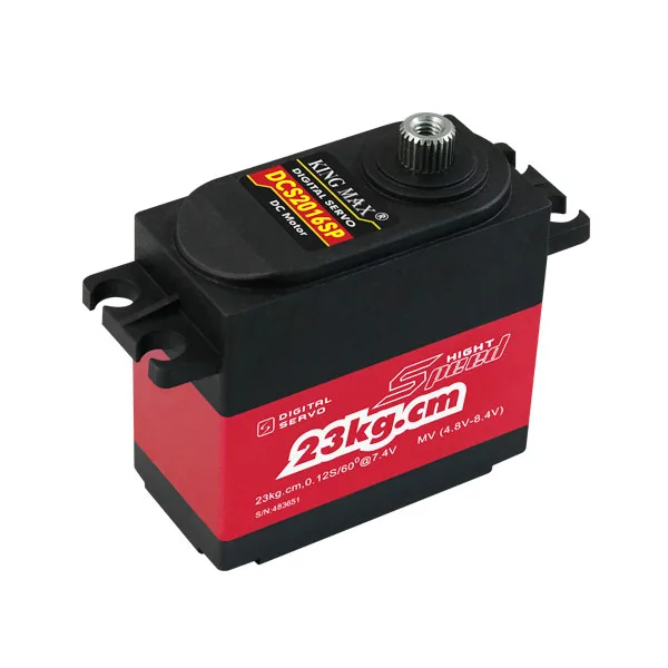 KingMax DCS2016SP 60 г 23 кг. см, высокое напряжение, стандартный сервопривод для радиоуправляемой модели автомобиля Багги гусеничный робот Вертолет ...
KingMax DCS2016SP 60 г 23 кг. см, высокое напряжение, стандартный сервопривод для радиоуправляемой модели автомобиля Багги гусеничный робот Вертолет ...