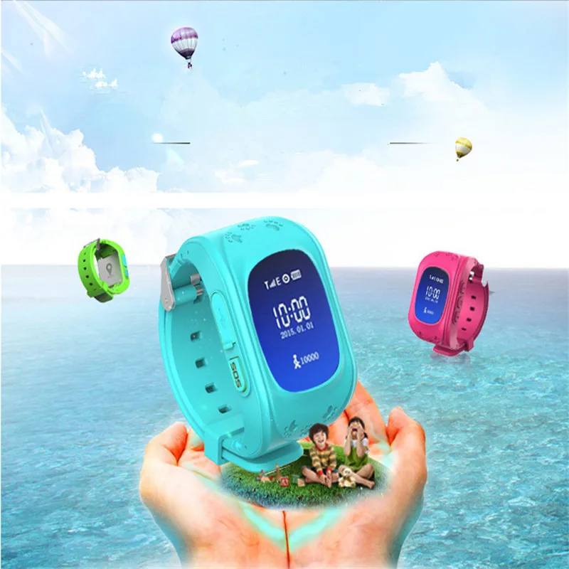 OLED сенсорный экран 2G sim карта GPS + LBS положение фитнес управление детские умные