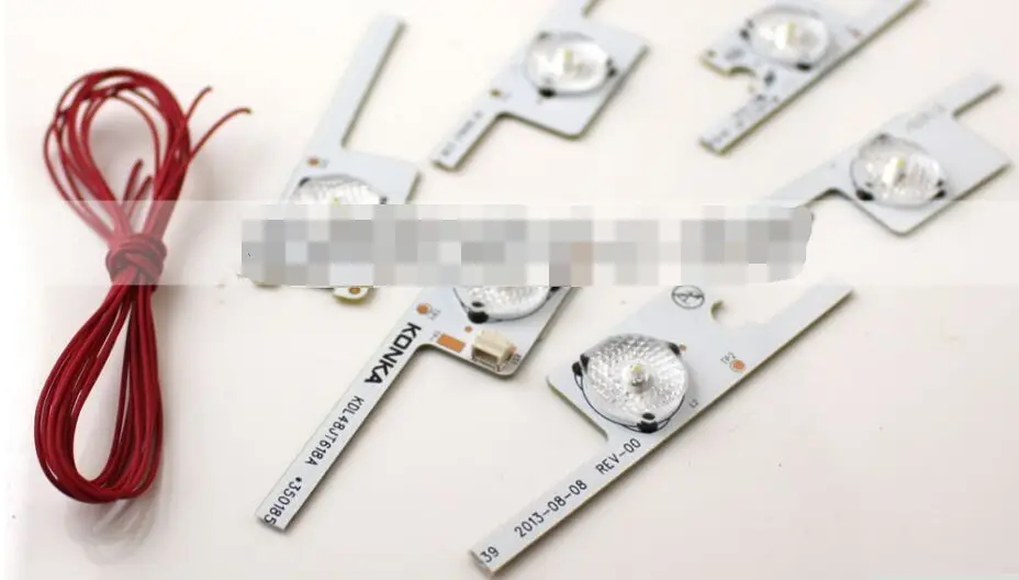 2 pack x Led Strips 6v Bulbs Diodes 32-65 inch Tv Optical Lens Fliter Backlight w/ cable Double-side Tape 6pcs/pack
2 pack x Led Strips 6v Bulbs Diodes 32-65 inch Tv Optical Lens Fliter Backlight w/ cable Double-side Tape 6pcs/pack