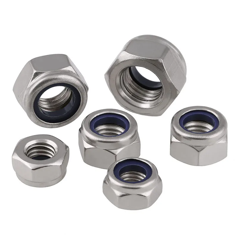 DIN985 Nylon Lock Nuts M2 M2.5 M3 M4 M5 M6 M8 M10 M12 Nylon Self-locking Nuts Slip Hex locknuts
DIN985 Nylon Lock Nuts M2 M2.5 M3 M4 M5 M6 M8 M10 M12 Nylon Self-locking Nuts Slip Hex locknuts