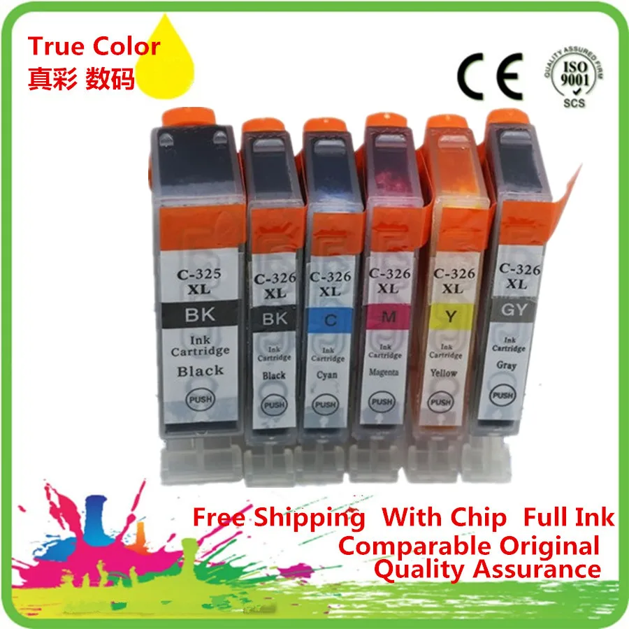 BCI-325 BCI-325XL BCI-325BK BCI325 BCI325XL BCI 325 326 325XL Ink Cartridges Replacement For Canon MG6130 MG6230 MG8130 MG8230
BCI-325 BCI-325XL BCI-325BK BCI325 BCI325XL BCI 325 326 325XL Ink Cartridges Replacement For Canon MG6130 MG6230 MG8130 MG8230