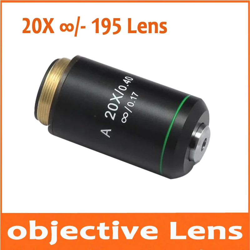20X Infinity Biological Microscope Achromatic Plan Objective Lens Olympus Biomicroscope UIS2 infinity Optical System CX21 CX3
20X Infinity Biological Microscope Achromatic Plan Objective Lens Olympus Biomicroscope UIS2 infinity Optical System CX21 CX3