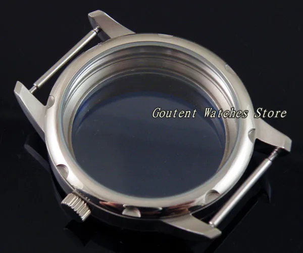 44mm Parnis Stainless Steel Watch Case Kit ETA6497 6498 ST36 Movement Wristwatch Shell 
44mm Parnis Stainless Steel Watch Case Kit ETA6497 6498 ST36 Movement Wristwatch Shell