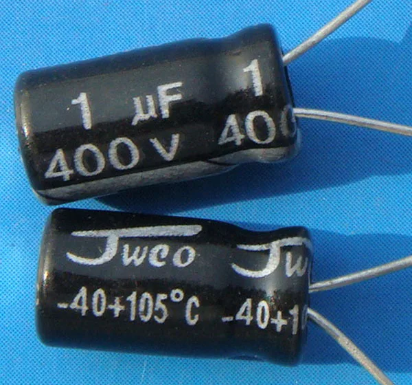 Delivery. Free high and low voltage full series electrolytic capacitor 1uF 1UF 400V
Delivery. Free high and low voltage full series electrolytic capacitor 1uF 1UF 400V