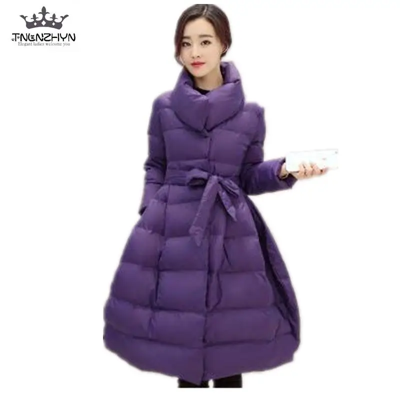 2019 New Winter Fashion Down Cotton Parkas Women Slim Belt Thicken Wadded Jacket Stand-Collar Warm Long Cotton Coat Parkas A1449
2019 New Winter Fashion Down Cotton Parkas Women Slim Belt Thicken Wadded Jacket Stand-Collar Warm Long Cotton Coat Parkas A1449