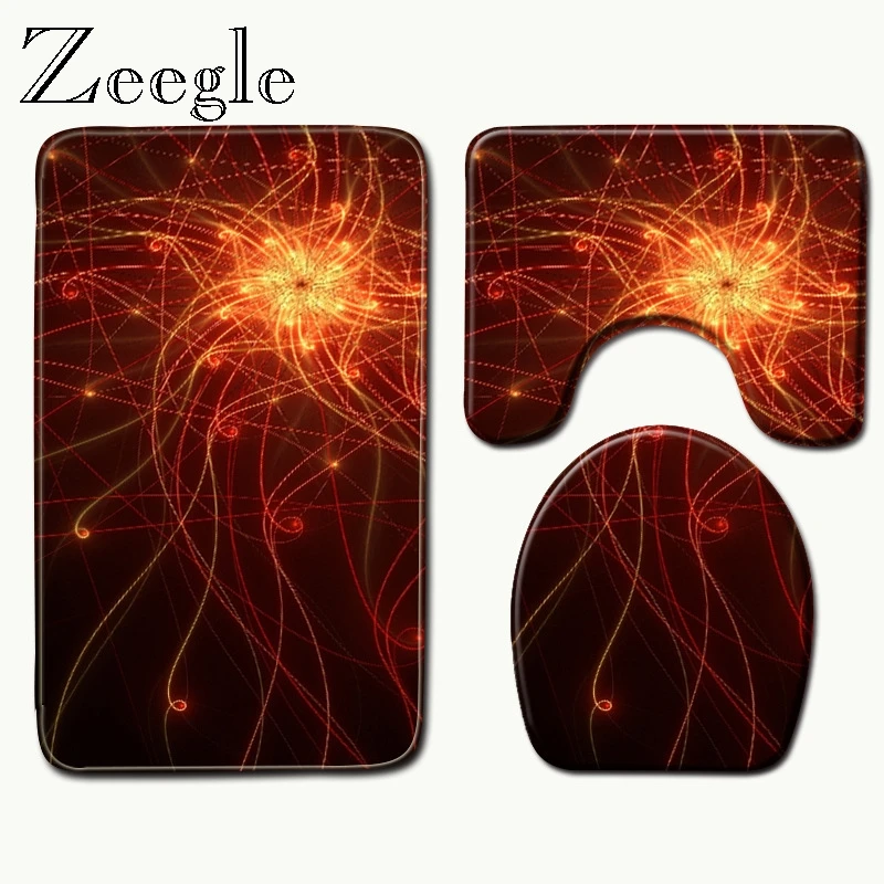Zeegle Bath Carpet Flannel Absorbent Bathroom Mat Set Non-Slip Floor Mat Set Bath Rugs Toilet Lid Cover Shower Rug
Zeegle Bath Carpet Flannel Absorbent Bathroom Mat Set Non-Slip Floor Mat Set Bath Rugs Toilet Lid Cover Shower Rug
