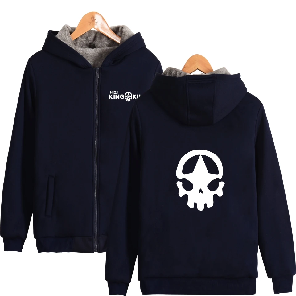 Battle Royale Game H1Z1 King of the Kill H1Z1 Hoodies With Zipper Men Women Casual Clothing Thick Warm Winter Hooded Sweatshirts
Battle Royale Game H1Z1 King of the Kill H1Z1 Hoodies With Zipper Men Women Casual Clothing Thick Warm Winter Hooded Sweatshirts