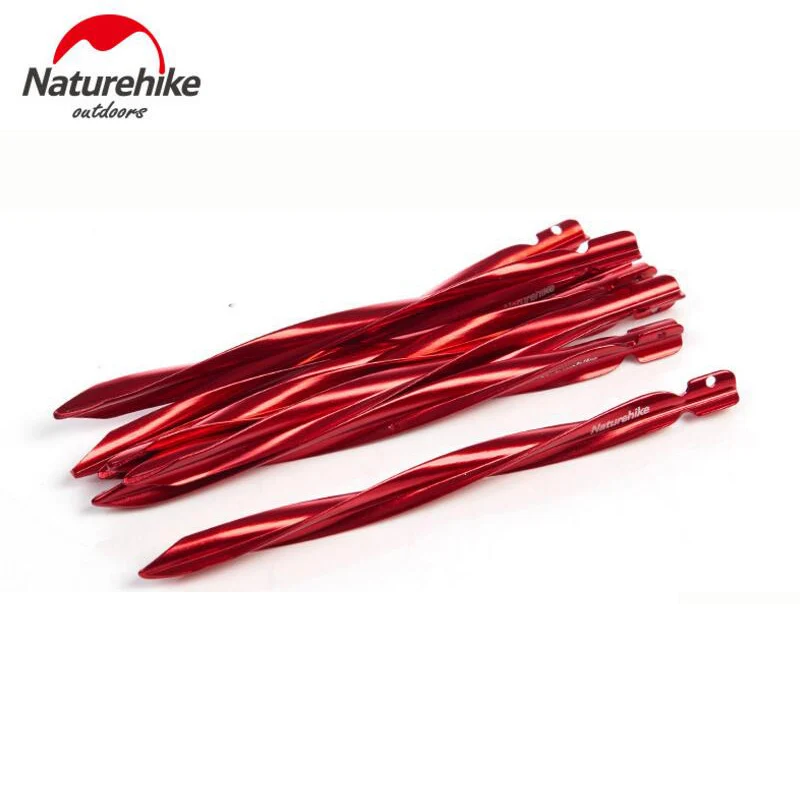 Naturehike колышки для палатки 7701 алюминиевая наружная палатка ногтей колышек