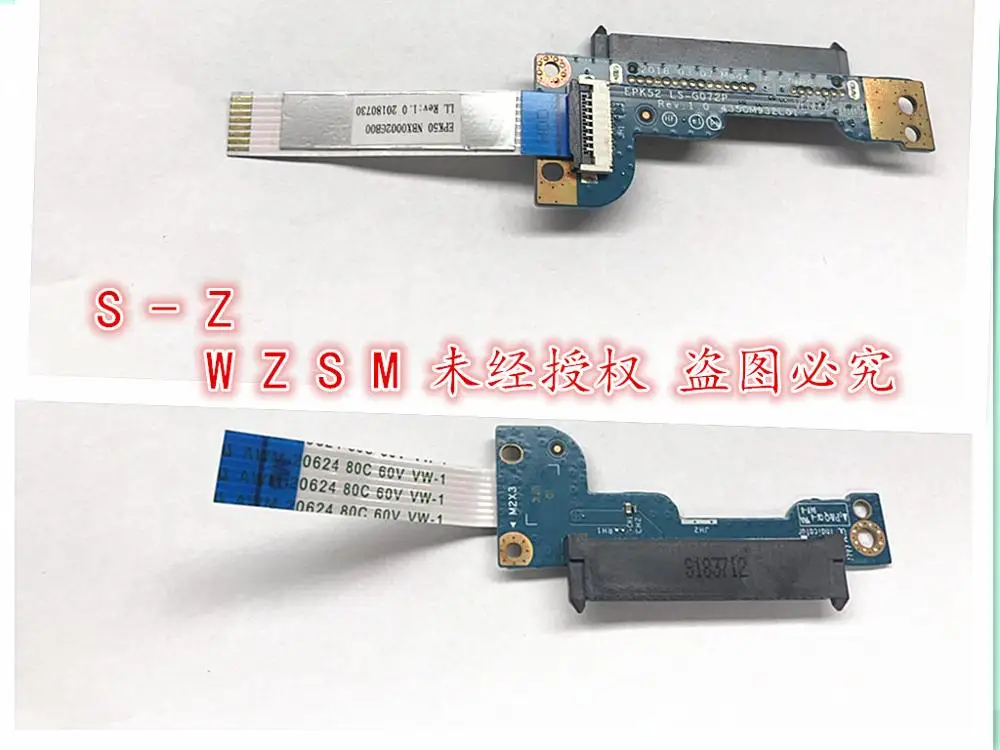 1PCS-10PCS NEW GENUINE FOR HP 15-DA 15-DB HDD HARD DRIVE CONNECTOR CABLE BOARD LS-G072P 435OM932L01 8pin
1PCS-10PCS NEW GENUINE FOR HP 15-DA 15-DB HDD HARD DRIVE CONNECTOR CABLE BOARD LS-G072P 435OM932L01 8pin