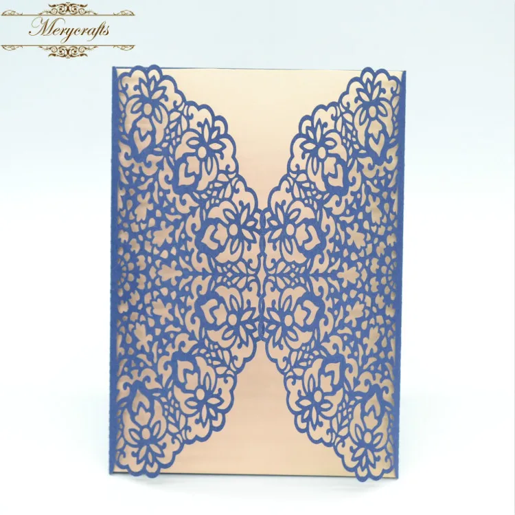 MR112 Delicate Folded Deisgn Invitations Outer Card Wedding Supplies Laser Cut Invitation Card
MR112 Delicate Folded Deisgn Invitations Outer Card Wedding Supplies Laser Cut Invitation Card