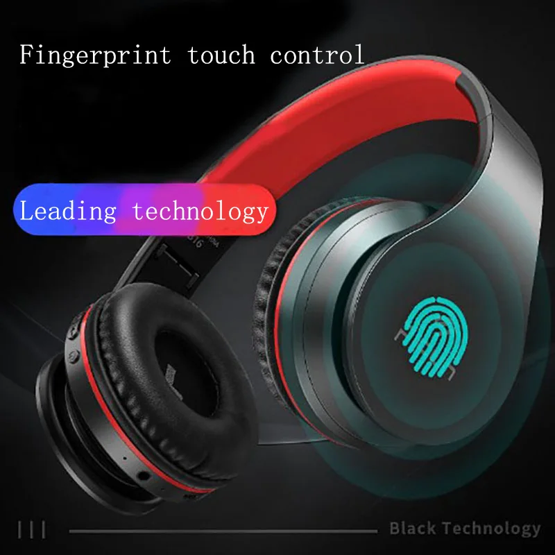 Smart wireless Bluetooth headphone fingerprint touch portable foldable retractable design noise cancelling stereo surround sound
Smart wireless Bluetooth headphone fingerprint touch portable foldable retractable design noise cancelling stereo surround sound