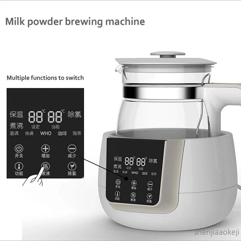 Electric Water Boiler 800ml 220v Thermostat Electric Kettle Smart LCD panel Infant Milk Powder Brewing Machine HL-0856
Electric Water Boiler 800ml 220v Thermostat Electric Kettle Smart LCD panel Infant Milk Powder Brewing Machine HL-0856