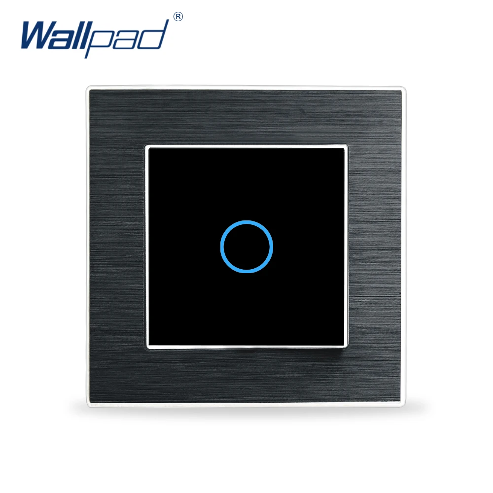 1 Gang 1 Way Light Touch Switch Wallpad Luxury Wall Light Switch Aluminium Satin Metal Panel 1 Gang Touch Switch for LED
1 Gang 1 Way Light Touch Switch Wallpad Luxury Wall Light Switch Aluminium Satin Metal Panel 1 Gang Touch Switch for LED
