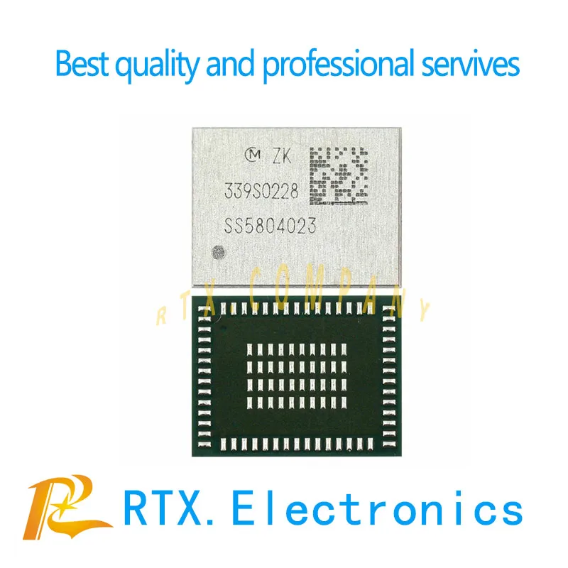 5pcs/lot 339S0228 high temp WIFI IC U5201-RF for IPhone 6 6plus WIFI bluetooth module IC mobile phone circuits replacement chip
5pcs/lot 339S0228 high temp WIFI IC U5201-RF for IPhone 6 6plus WIFI bluetooth module IC mobile phone circuits replacement chip