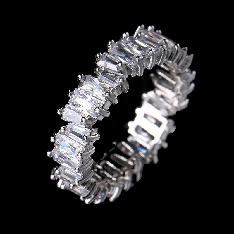 New Fashion Clear Baguette Cubic Zirconia Engagement Rings For Women Luxury Design Cocktail Ring Party Gifts R-002
New Fashion Clear Baguette Cubic Zirconia Engagement Rings For Women Luxury Design Cocktail Ring Party Gifts R-002