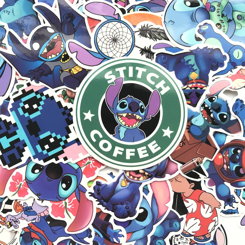 50Pcs Cartoon stitch Stickers Graffiti Punk Waterproof Decal Laptop Motorcycle Luggage Snowboard Car Sticker
50Pcs Cartoon stitch Stickers Graffiti Punk Waterproof Decal Laptop Motorcycle Luggage Snowboard Car Sticker