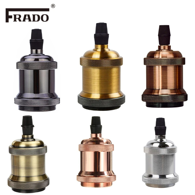 5PCS Vintage Edison Lamp Base Pendant light E27 Screw Bulb base Aluminum Light Socket Industrial Retro Fittings lamp holder
5PCS Vintage Edison Lamp Base Pendant light E27 Screw Bulb base Aluminum Light Socket Industrial Retro Fittings lamp holder