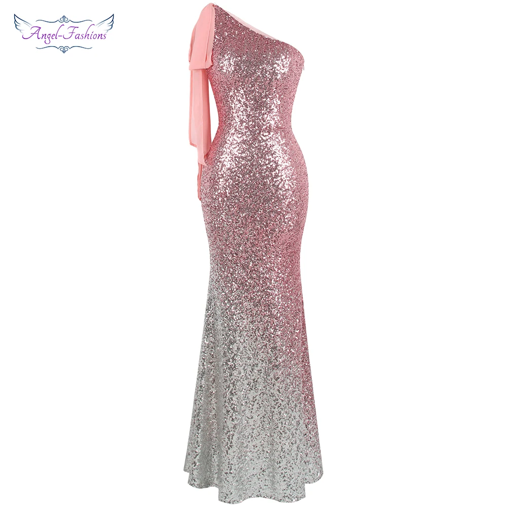 Angel-fashions Women's One Shoulder Sparkly Sequin Gradient Splicing Slit Evening Dress 286 Green Gold
Angel-fashions Women's One Shoulder Sparkly Sequin Gradient Splicing Slit Evening Dress 286 Green Gold