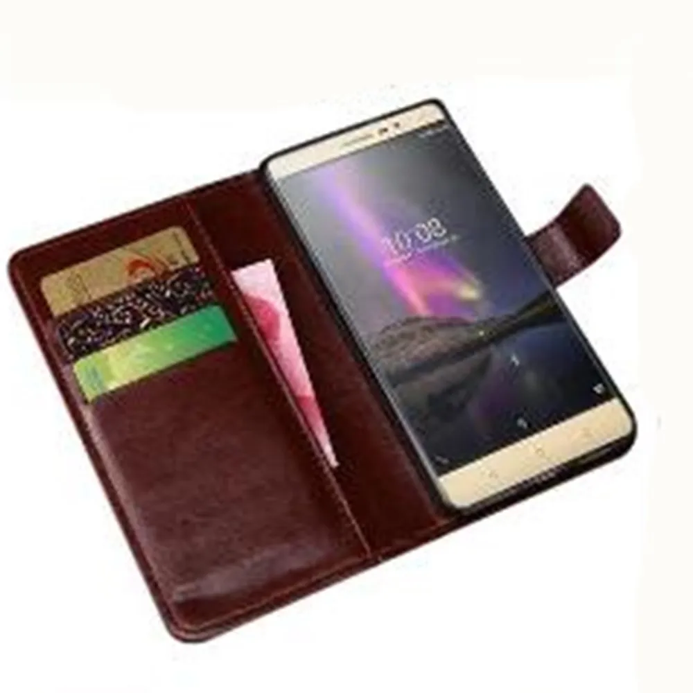Luxury Flip PU Leather + Wallet Cover Case For M-Horse Power 1 2 Pure 3 Protection Phone | Мобильные телефоны и