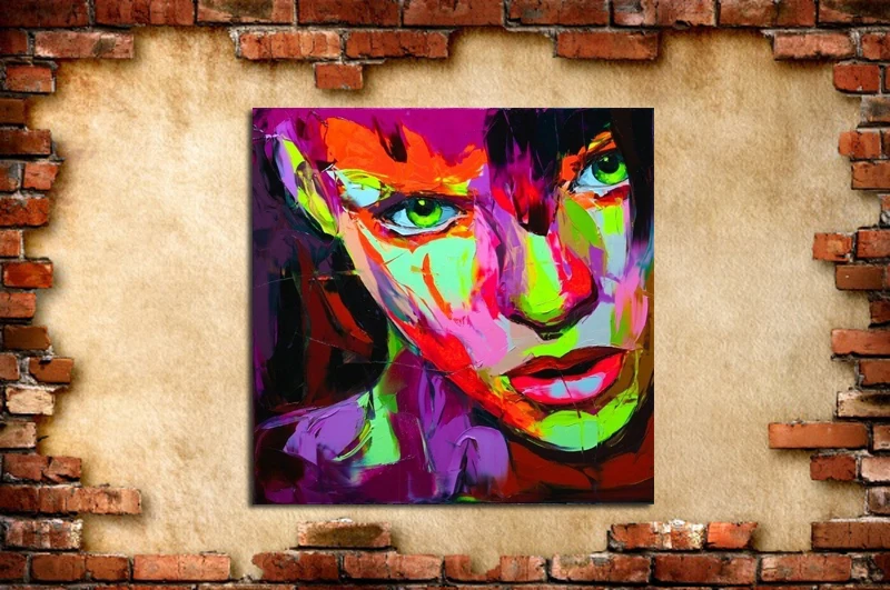 Free Shipping Handpainted Best Quality Modern Abstract Oil painting Smart Lady Portraits On Canvas Pictures Wall Art Pictures
Free Shipping Handpainted Best Quality Modern Abstract Oil painting Smart Lady Portraits On Canvas Pictures Wall Art Pictures