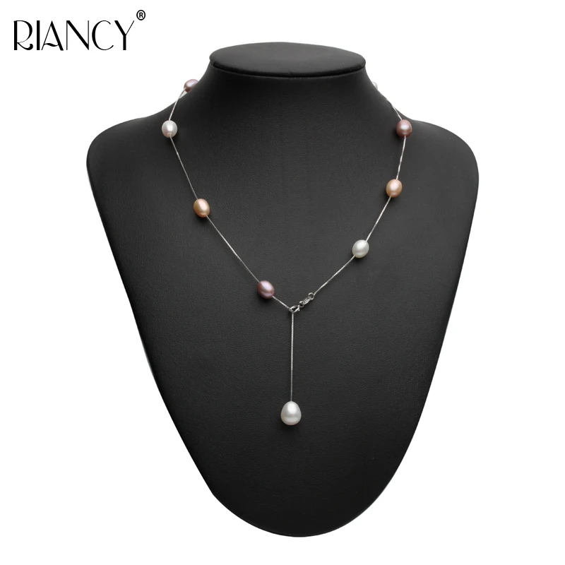 Fashion adjustable Pearl Necklace Pearl Jewelry Natural Freshwater Pearl Chokers Necklace 925 Sterling Silver Jewelry
Fashion adjustable Pearl Necklace Pearl Jewelry Natural Freshwater Pearl Chokers Necklace 925 Sterling Silver Jewelry