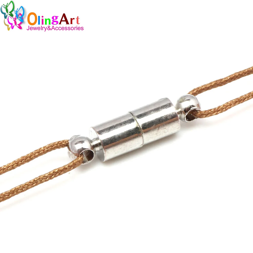 OlingArt 17*4mm 6Pcs/lot Magnetic Clasps Silver-colorSale High Quality Jewelry making DIY Fit Bracelet, necklace accessories
OlingArt 17*4mm 6Pcs/lot Magnetic Clasps Silver-colorSale High Quality Jewelry making DIY Fit Bracelet, necklace accessories