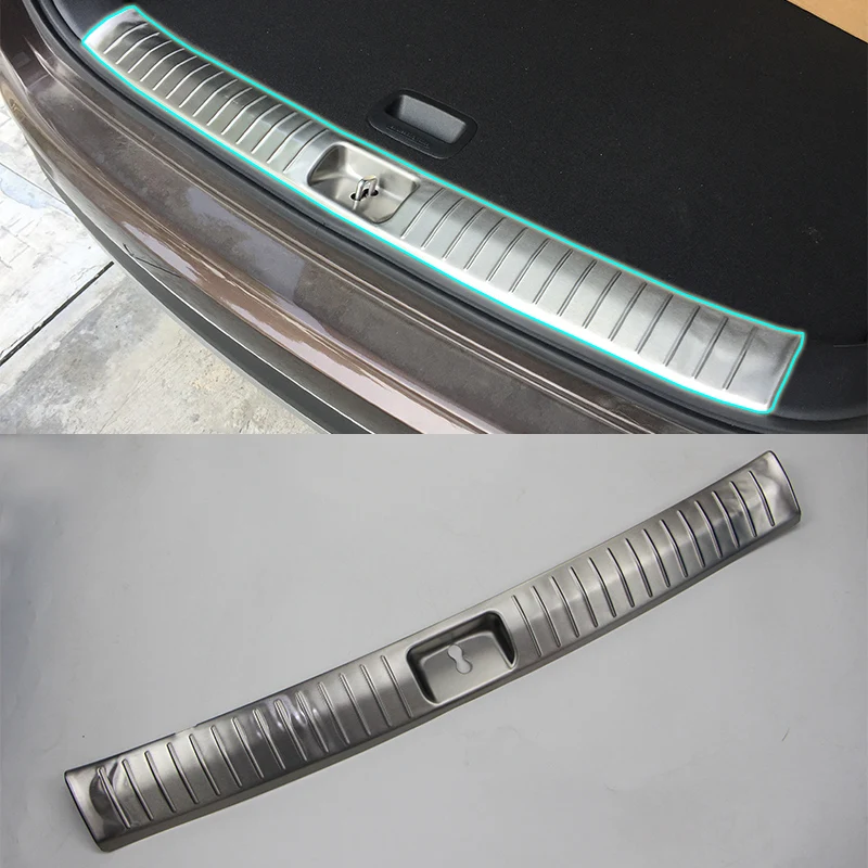 Car Accessories Interior Decoration Stainless Steel Inner Rear Bumper Protector Guard Trim 1pcs For Kia KX5/Sportage 2016
Car Accessories Interior Decoration Stainless Steel Inner Rear Bumper Protector Guard Trim 1pcs For Kia KX5/Sportage 2016