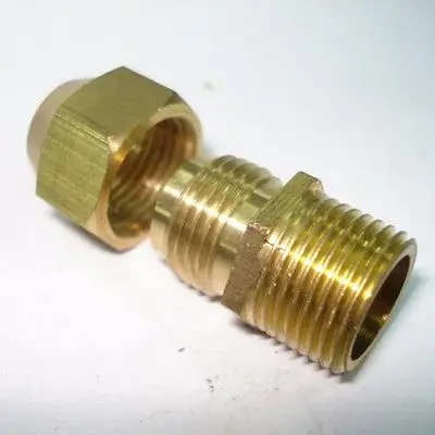 Flare Tube OD 12mm x 3/4" BSP Male Brass Flare Male Connector Tube Pneumatic Fitting with Short Flare Nut
Flare Tube OD 12mm x 3/4" BSP Male Brass Flare Male Connector Tube Pneumatic Fitting with Short Flare Nut