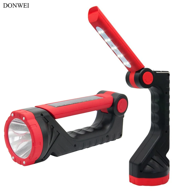 DONWEI 2 in 1 Multi-function Rechargeable LED Flashlight Solar Powered Desk Lamp Super Bright Portable Outdoor Torch Lights
DONWEI 2 in 1 Multi-function Rechargeable LED Flashlight Solar Powered Desk Lamp Super Bright Portable Outdoor Torch Lights