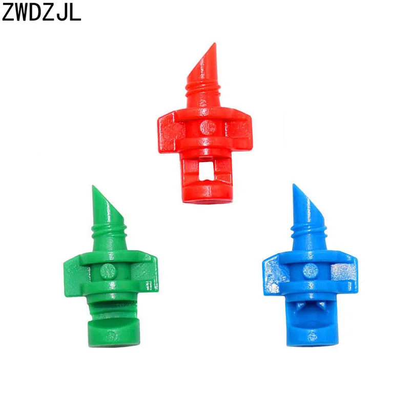 Garden Irrigation Refraction nozzle Threaded Sprinkler connection fog nozzle 90/180/360 Degrees Sprayer 300pcs
Garden Irrigation Refraction nozzle Threaded Sprinkler connection fog nozzle 90/180/360 Degrees Sprayer 300pcs