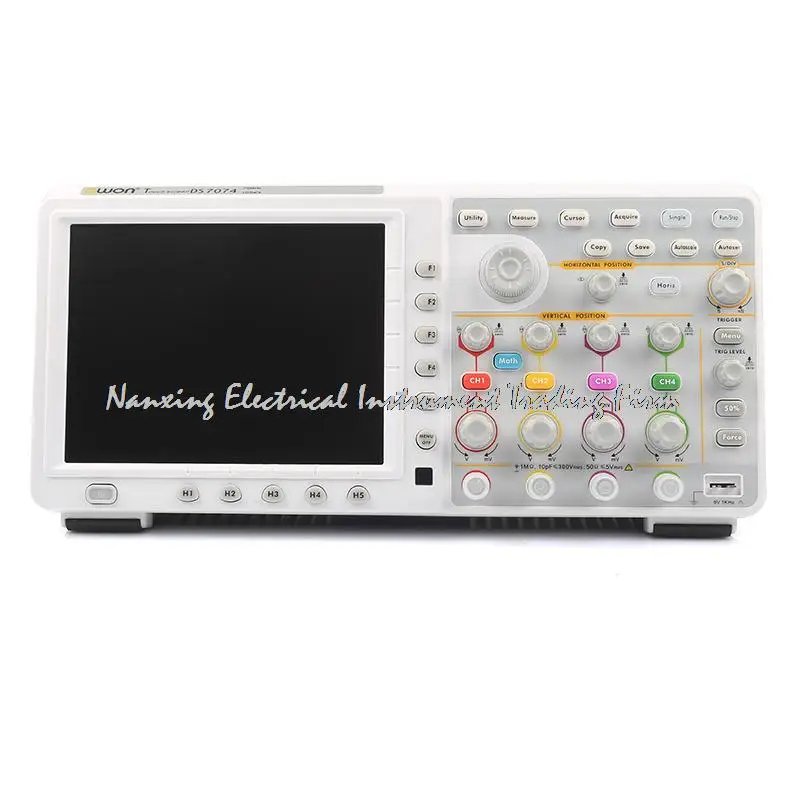OWON TDS7074 4 Channel TDS Series Digital Oscilloscope 70MHz Bandwidth 1GS/s Sample Rate 7.6M Record Length
OWON TDS7074 4 Channel TDS Series Digital Oscilloscope 70MHz Bandwidth 1GS/s Sample Rate 7.6M Record Length