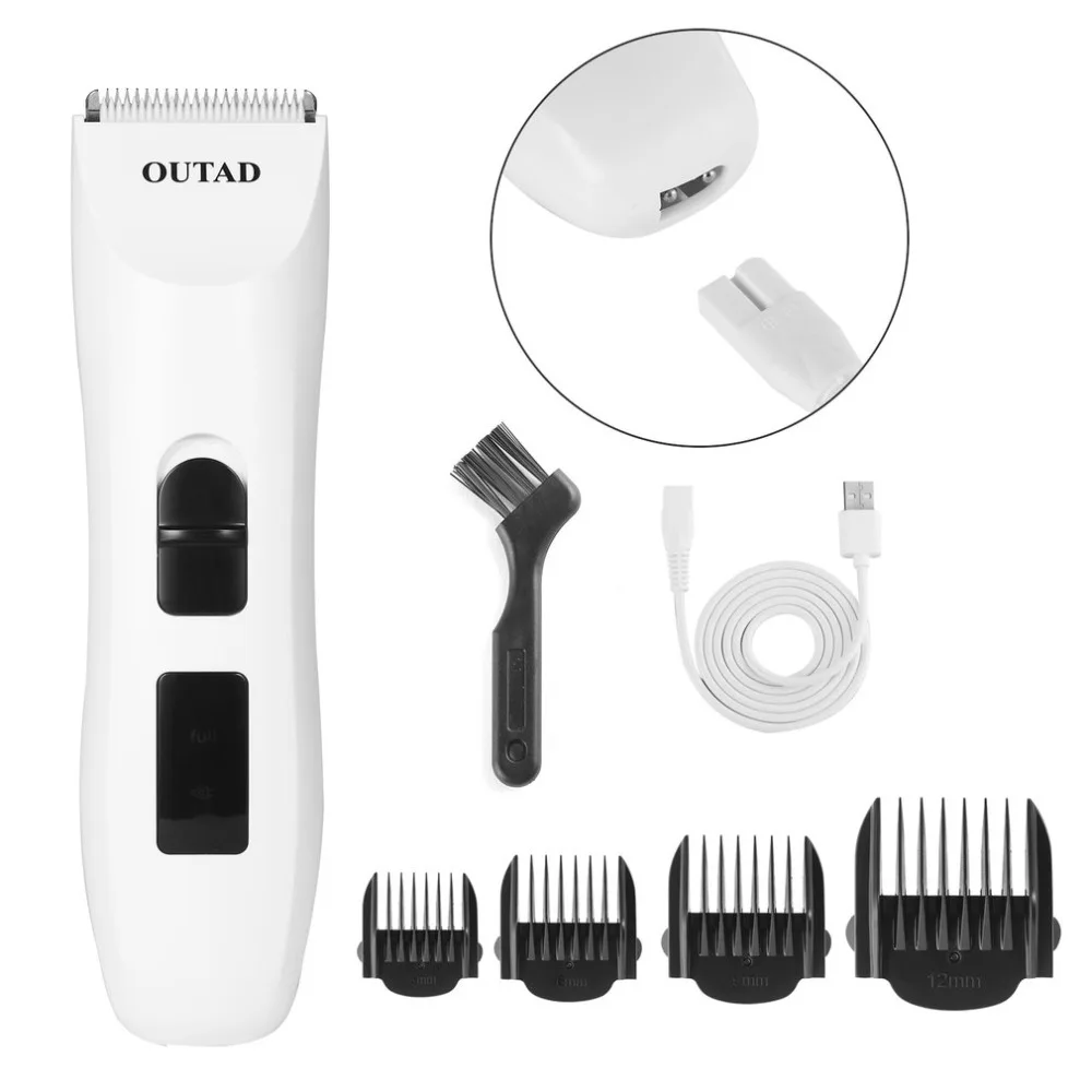 Professional Low Noise Rechargeable Cordless Pet Dogs and Cats Electric Grooming Clippers Trimming Kit Set with 4 Combs
Professional Low Noise Rechargeable Cordless Pet Dogs and Cats Electric Grooming Clippers Trimming Kit Set with 4 Combs