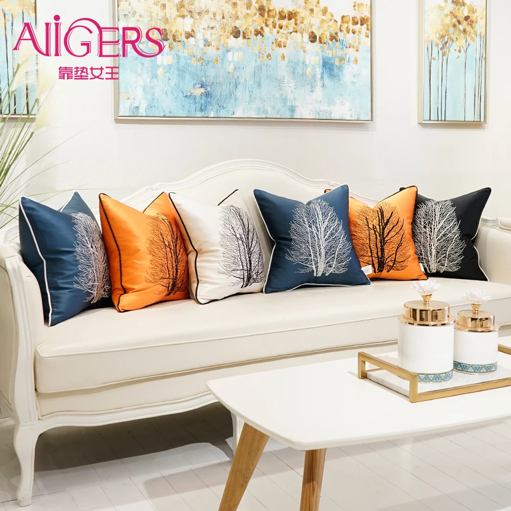 Avigers Embroidery Cushion Covers Trees Pattern Home Decorative Pillow Cases Blue Orange Black Throw Pillows 45 x 45 50 x 50
Avigers Embroidery Cushion Covers Trees Pattern Home Decorative Pillow Cases Blue Orange Black Throw Pillows 45 x 45 50 x 50