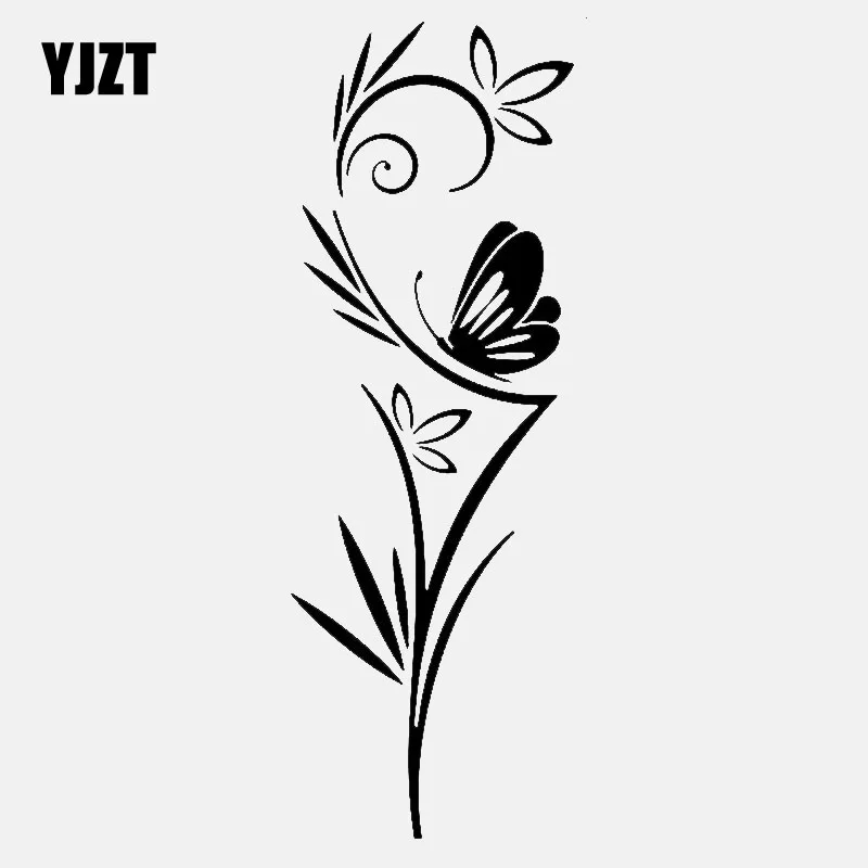 YJZT 6,7 см * 18,7 см Красивые цветы и бабочки фотография декор черный/серебряный цвет
YJZT 6,7 см * 18,7 см Красивые цветы и бабочки фотография декор черный/серебряный цвет
