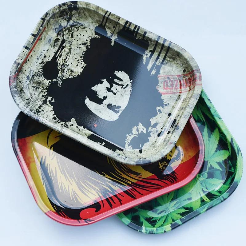 Length:18CM*Width:14 CM Metal Tobacco Hand Roller Smoking Rolling Tray Herb Trays Storage Rolling Machine Cigarette DiY Tool
Length:18CM*Width:14 CM Metal Tobacco Hand Roller Smoking Rolling Tray Herb Trays Storage Rolling Machine Cigarette DiY Tool