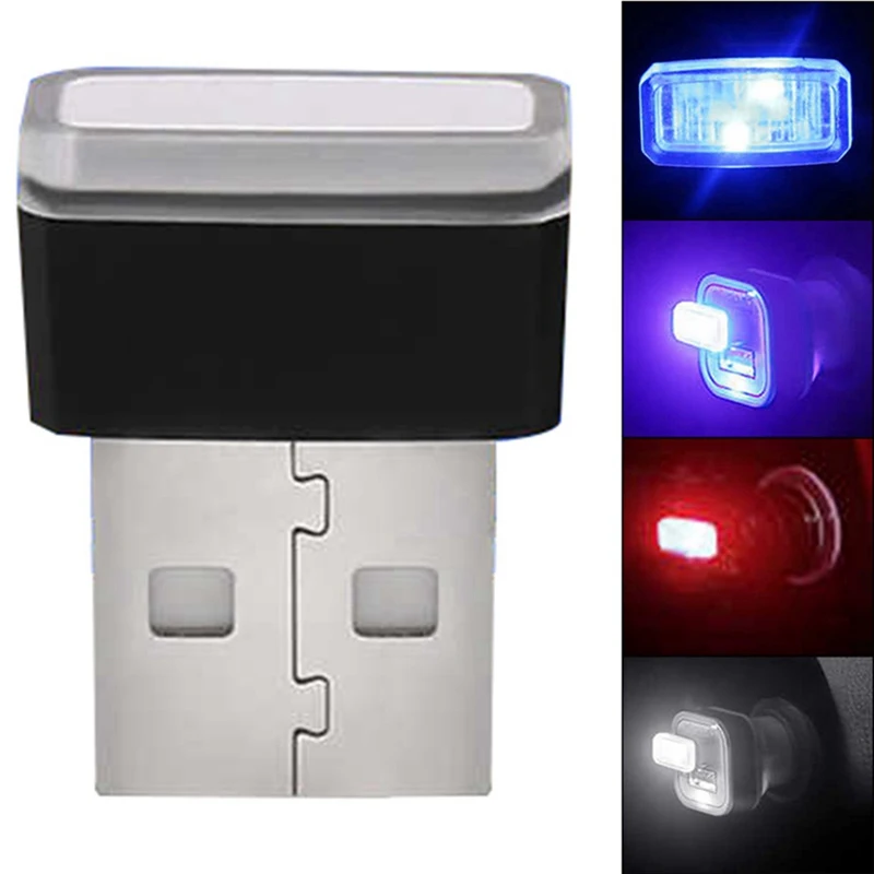 Car USB LED Atmosphere Lights Decorative Lamp Emergency Lighting Universal PC Portable Plug and Play Red/Blue/White
Car USB LED Atmosphere Lights Decorative Lamp Emergency Lighting Universal PC Portable Plug and Play Red/Blue/White