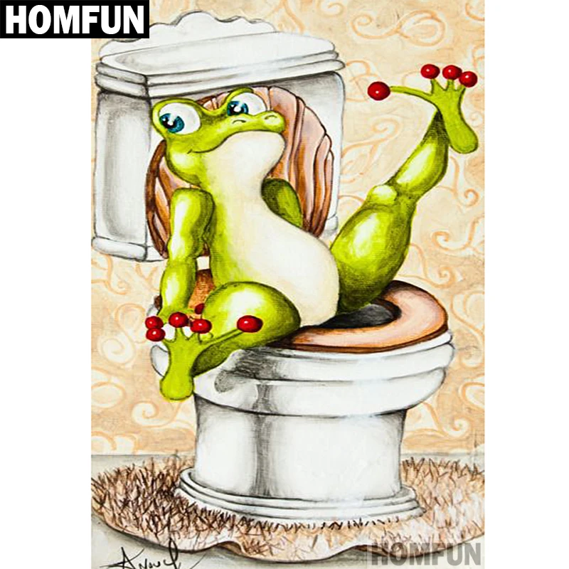 Алмазная вышивка HOMFUN A00626 5D сделай сам с квадратными/круглыми стразами рисунком