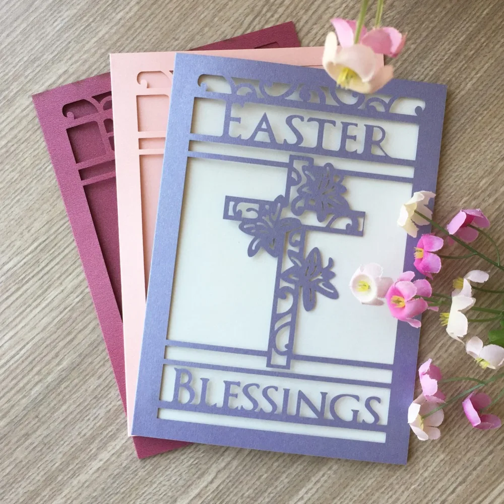 20pcs/lot Exquisite Laser Cut Carved Invitations Card Cross Pattern Easter Decorations Blessing Card Christening & Baptism
20pcs/lot Exquisite Laser Cut Carved Invitations Card Cross Pattern Easter Decorations Blessing Card Christening & Baptism