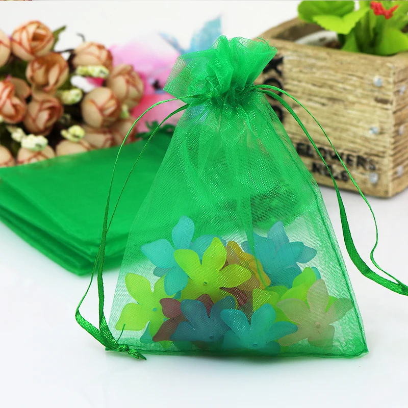 Wholesale 500Pcs/Lot Dark Green Organza Bag 13x18cm Wedding Decoration Gift Bag Nice Boutique Jewelry Packaging Bags Pouches
Wholesale 500Pcs/Lot Dark Green Organza Bag 13x18cm Wedding Decoration Gift Bag Nice Boutique Jewelry Packaging Bags Pouches