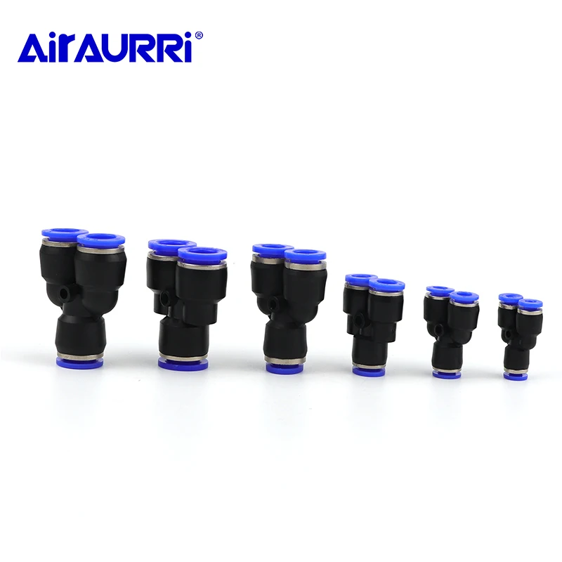 Air Pneumatic Gas P3 Way Port PY Shape 12mm 8mm 10mm 6mm 4mm OD Hose Tube PushGas Plastic Pipe Fitting Connectors QuickFittings
Air Pneumatic Gas P3 Way Port PY Shape 12mm 8mm 10mm 6mm 4mm OD Hose Tube PushGas Plastic Pipe Fitting Connectors QuickFittings