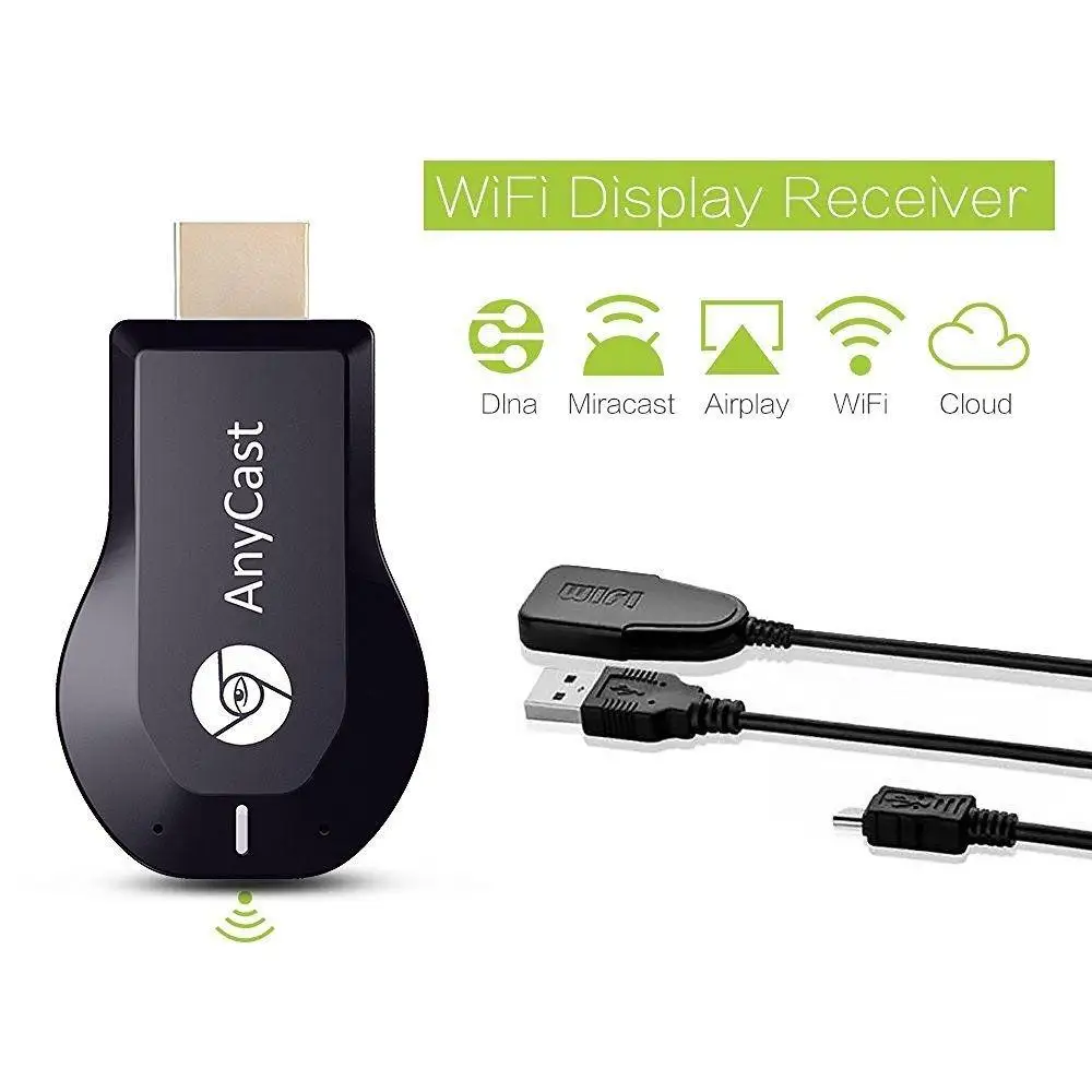 M2 Plus Airplay Беспроводной WiFi Дисплей ТВ ключ 1080P приемник палка Android для телефона ПК -