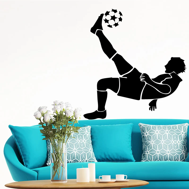 Exquisite Soccer Wall Stickers for boys bedroom Decoration football stickers wallpaper Living Room Kids Room Wall decor Murals
Exquisite Soccer Wall Stickers for boys bedroom Decoration football stickers wallpaper Living Room Kids Room Wall decor Murals