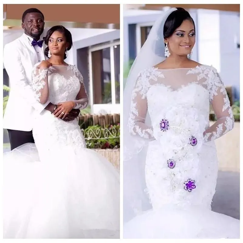 Long Sleeve Muslim Vintage Mermaid Plus Size Wedding Dresses Bridal Gowns 2021 Vestidos De Novia African Wedding Gowns white
Long Sleeve Muslim Vintage Mermaid Plus Size Wedding Dresses Bridal Gowns 2021 Vestidos De Novia African Wedding Gowns white