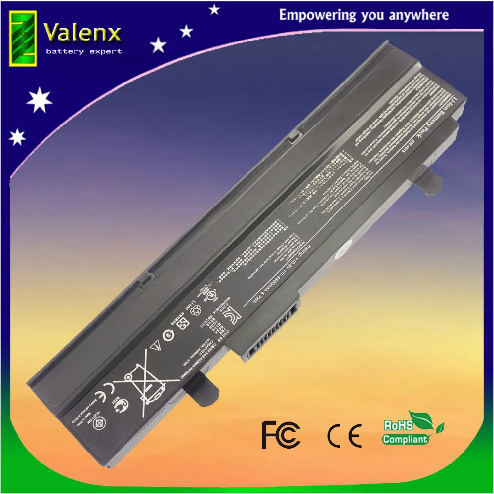 Laptop battery For Asus Eee PC VX6 1011 1015 1015P 1015PE 1016 1215N 1215B A31-1015 A32-1015 AL31-1015 PL32-1015
Laptop battery For Asus Eee PC VX6 1011 1015 1015P 1015PE 1016 1215N 1215B A31-1015 A32-1015 AL31-1015 PL32-1015