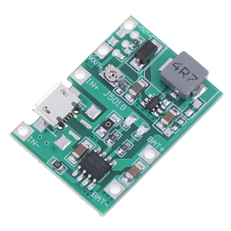 DC-DC Step Up Boost Module Lithium Li-ion 18650 3.7V 4.2V Battery Charger Board Integrated Circuits
DC-DC Step Up Boost Module Lithium Li-ion 18650 3.7V 4.2V Battery Charger Board Integrated Circuits