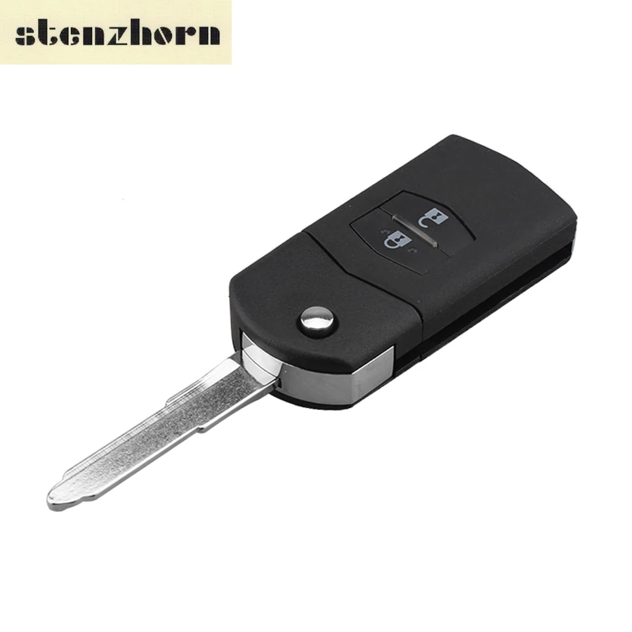 Stenzhorn 2/3 кнопки флип пульт дистанционного ключа оболочки для Mazda 3 5 6 Keyless Вход
